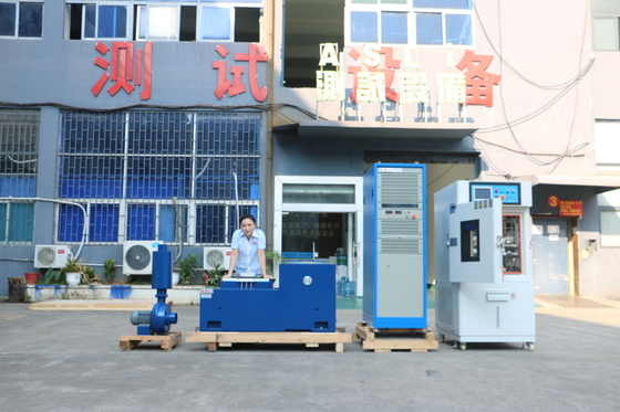 เครื่องทดสอบการสั่นสะเทือนแกน XYZ ความเร่งสูงในห้องปฏิบัติการ Electrodynamic High Frequency