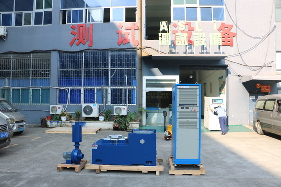 เครื่องเขย่าด้วยไฟฟ้าความถี่สูงระบายความร้อนด้วยอากาศพร้อมคอยล์เคลื่อนที่ขนาดใหญ่