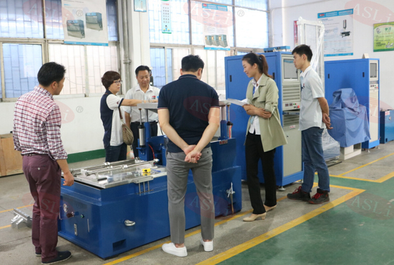 เครื่องทดสอบการสั่นสะเทือนแนวตั้งตามมาตรฐาน ECE R100 สำหรับแบตเตอรี่รถยนต์