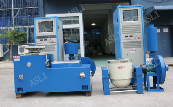 อุปกรณ์ทดสอบการสั่นสะเทือนแบบสุ่มแนวนอนและแนวตั้งด้วยแม่เหล็กไฟฟ้าแกน XYZ