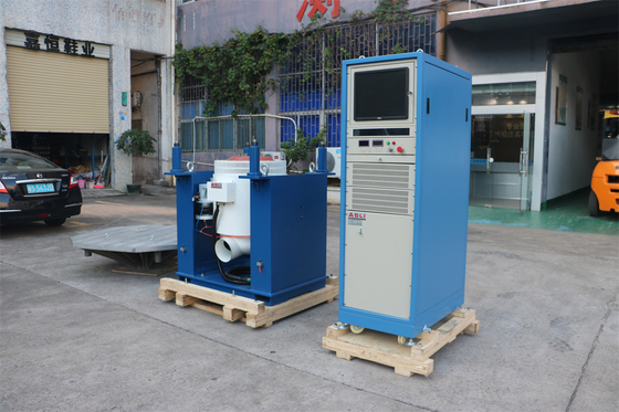 50000N เครื่องทดสอบการสั่นสะเทือนทางไฟฟ้าในห้องปฏิบัติการ 1.8m / s