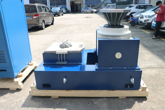 50000N เครื่องทดสอบการสั่นสะเทือนทางไฟฟ้าในห้องปฏิบัติการ 1.8m / s
