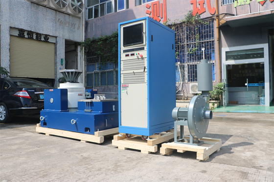 50000N เครื่องทดสอบการสั่นสะเทือนทางไฟฟ้าในห้องปฏิบัติการ 1.8m / s