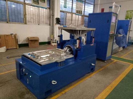 Motorcycle and Electric Vehicle Vibration Testing Machine with 25mm Impact Displacement 6.5kg Moving Coil Weight and Dia. 230 mm Moving Coil Size