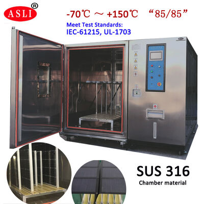 ห้องทดสอบสภาพอากาศสำหรับแผงโซลาร์เซลล์ตามมาตรฐาน IEC 61215 MQT 13, IEC61730 MST53