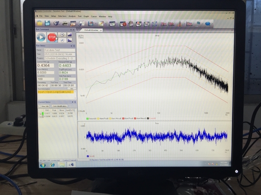 ระบบสั่นสะเทือน 1500Hz, ตารางการสั่นสะเทือน 3 แกน 20000N