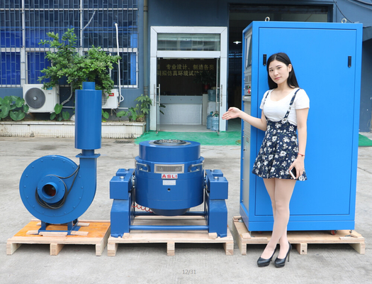 MIL-STD DIN ISTA ม้านั่งทดสอบการสั่นสะเทือนแนวนอน 4000kg.F, CE Lab Shaker Machine