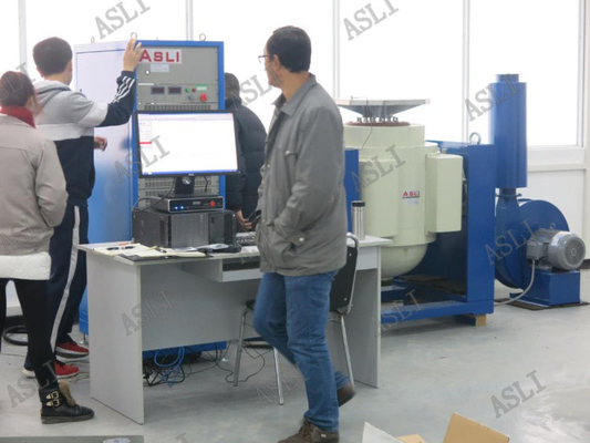380V 2000kg.F ม้านั่งทดสอบการสั่นสะเทือนด้วยไฟฟ้าพร้อมระบบระบายความร้อนด้วยอากาศ