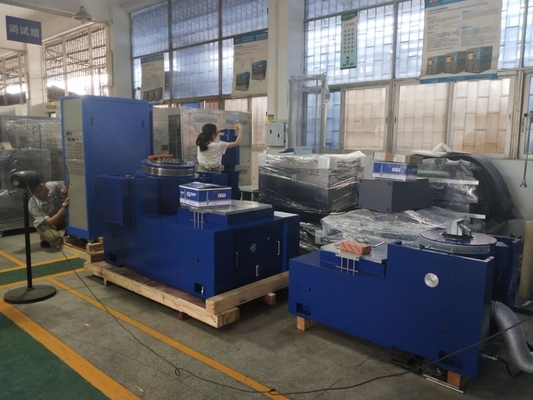 380V 2000kg.F ม้านั่งทดสอบการสั่นสะเทือนด้วยไฟฟ้าพร้อมระบบระบายความร้อนด้วยอากาศ