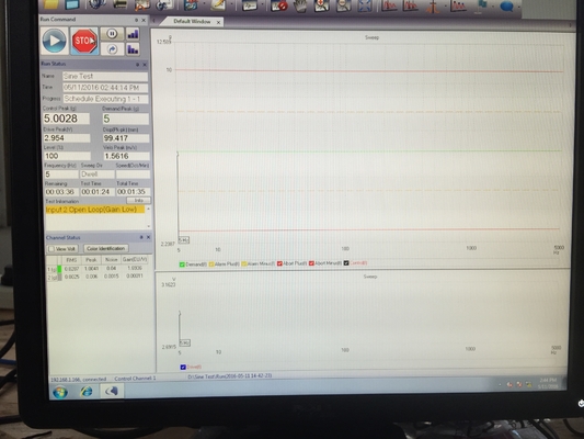 เครื่องสั่นสะเทือน Electrodynamic 50Hz 1.8m / S สำหรับการทดสอบแบตเตอรี่