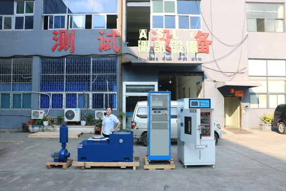 อุปกรณ์ทดสอบแรงกระแทก 6000N เครื่องทดสอบการสั่นสะเทือนตรงตามมาตรฐาน ASTM D999